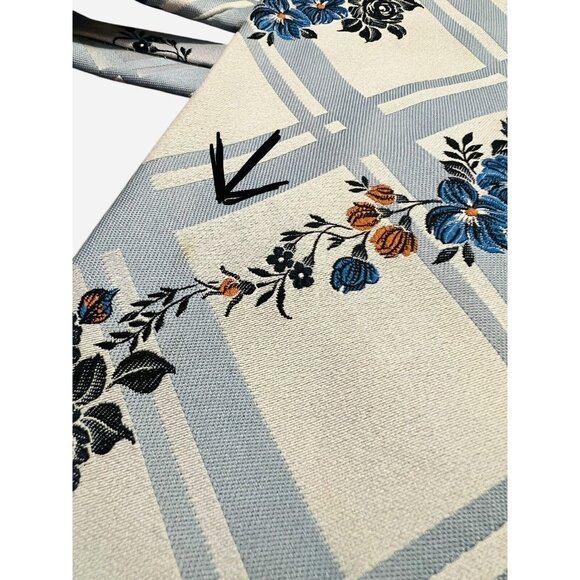 Beau Brummell Goldsmiths Men's Necktie‎ Tie Poly Multicolor Paisley Satin 56” - Picture 7 of 8